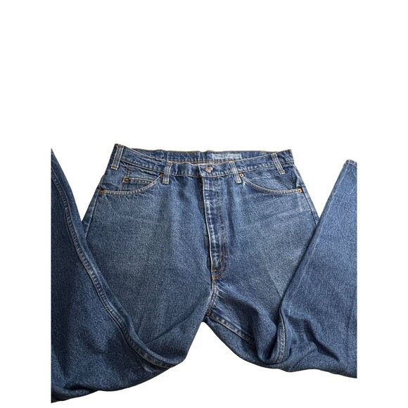 Levi's Jeans 505 Orange Tag Men's W38 L30 Riveted Cotton 1986 VTG 20505-0217 - Picture 8 of 14